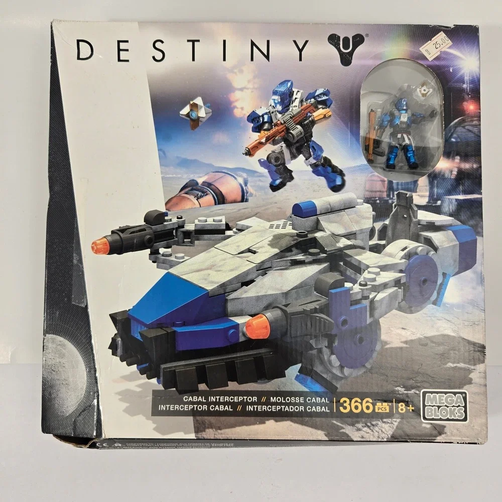 Mega Bloks Destiny Cabal Interceptor Set 366 Pcs NIB Sealed Fighter Ship 8+